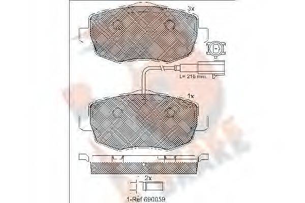 R BRAKE RB1845