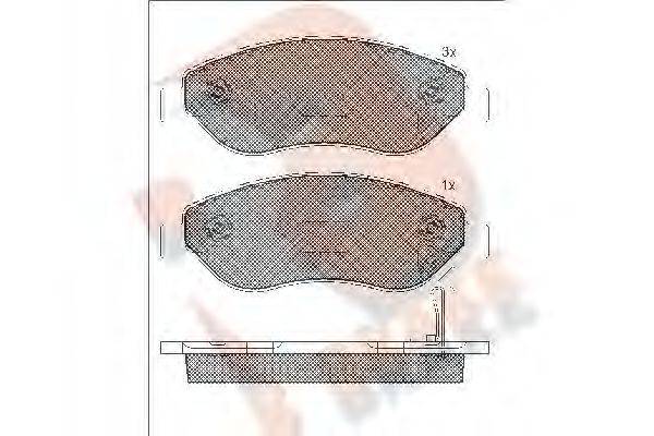 R BRAKE RB1850