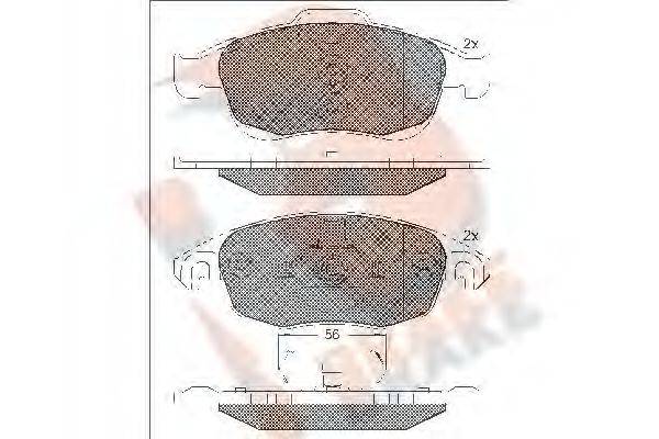 R BRAKE RB1852