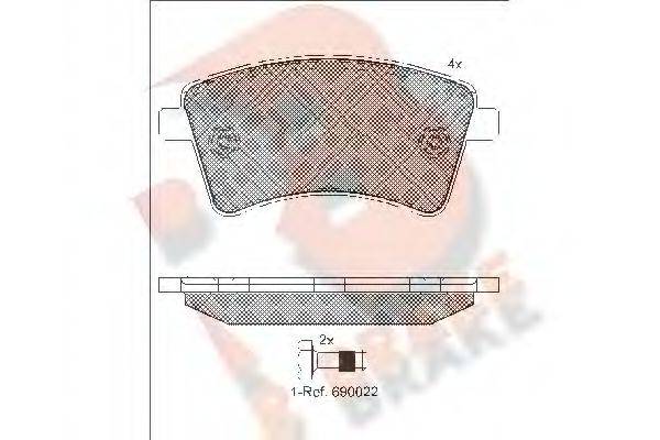 R BRAKE RB1854