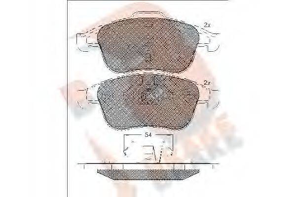 R BRAKE RB1856