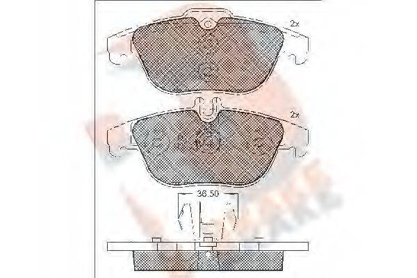 R BRAKE RB1863