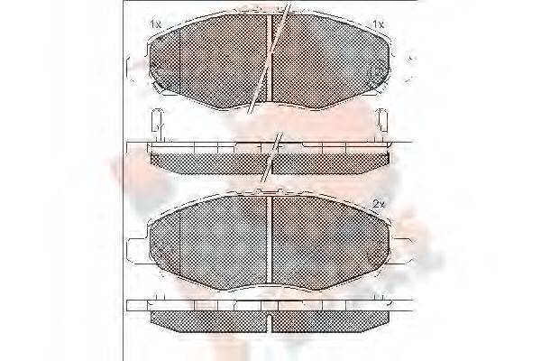 R BRAKE RB1867