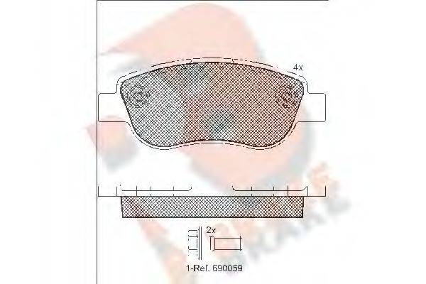 R BRAKE RB1883