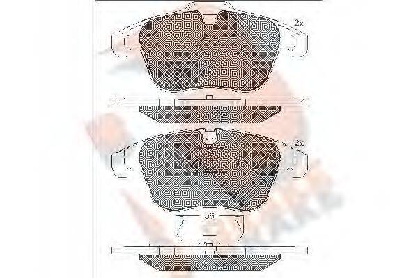 R BRAKE RB1886