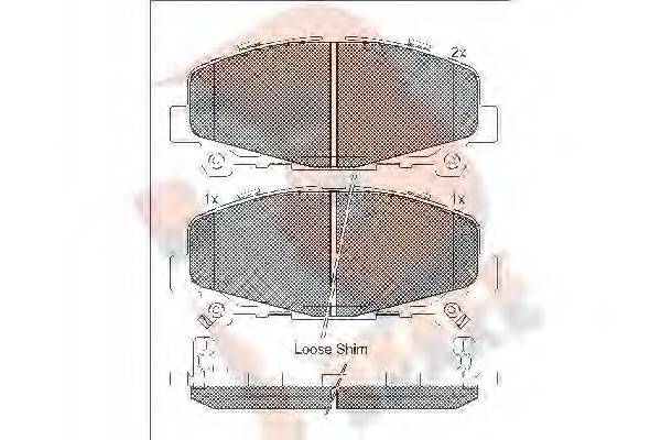 R BRAKE RB1894