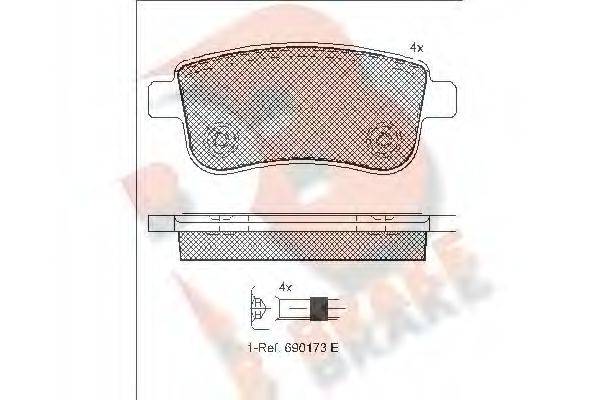 R BRAKE RB1904