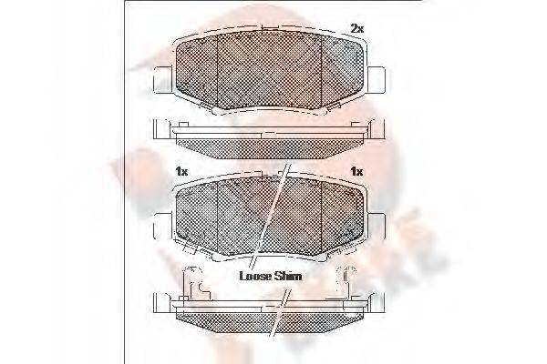 R BRAKE RB1909-203