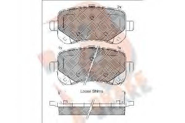 R BRAKE RB1910