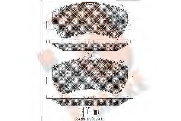 R BRAKE RB1917