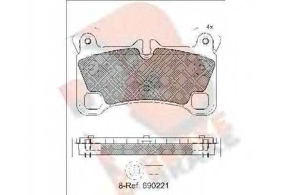 R BRAKE RB1922