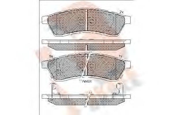 R BRAKE RB1930