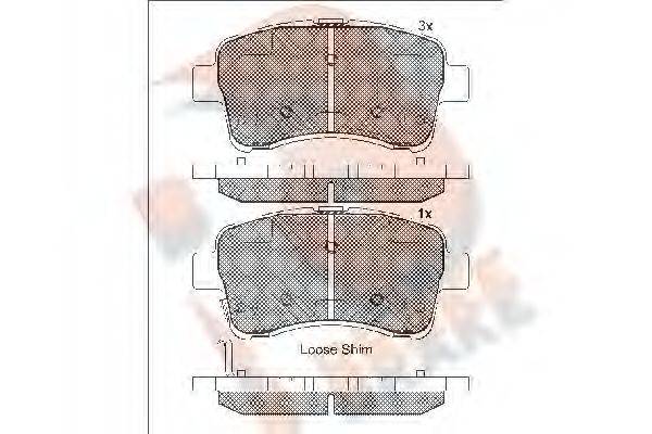 R BRAKE RB1933
