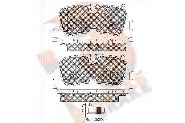 R BRAKE RB1946