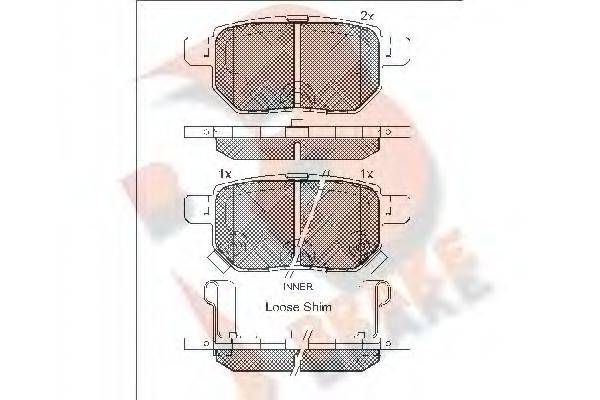 R BRAKE RB1947