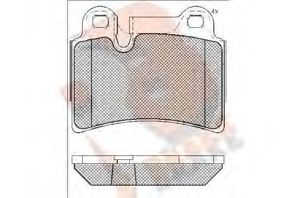 R BRAKE RB1951