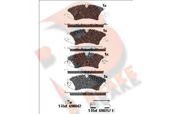 R BRAKE RB1957-203