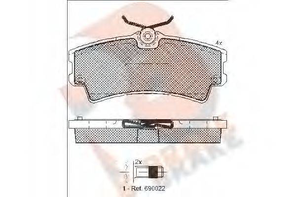 R BRAKE RB1960