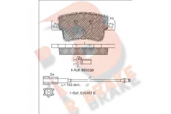 R BRAKE RB1968