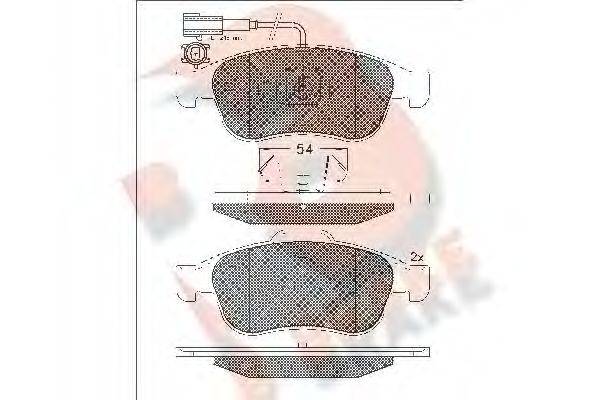 R BRAKE RB1970