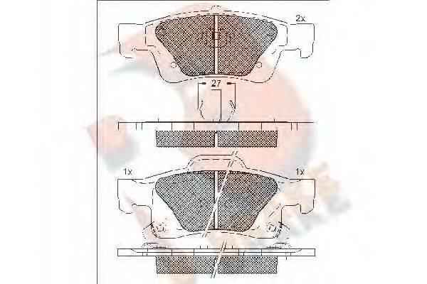 R BRAKE RB1989