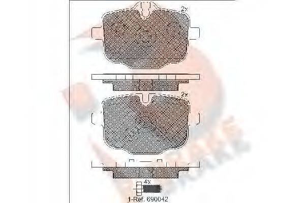 R BRAKE RB2005
