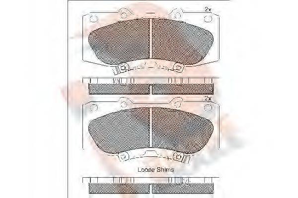 R BRAKE RB2006
