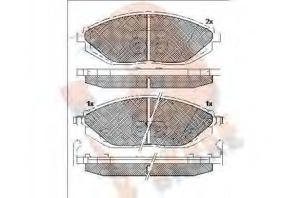 R BRAKE RB2023