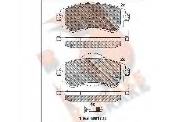 R BRAKE RB2027