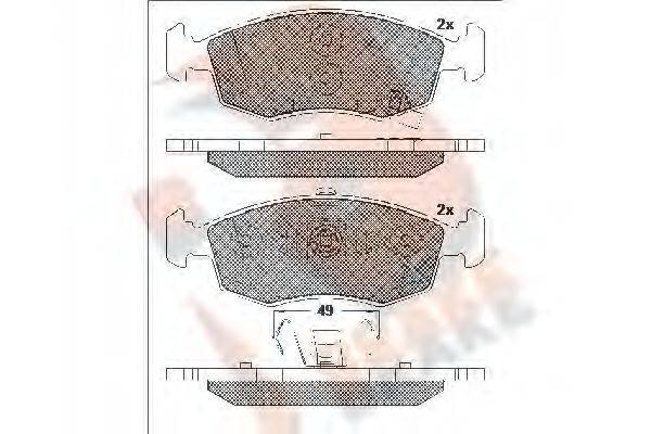 R BRAKE RB2032