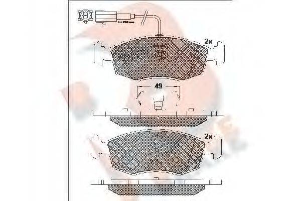R BRAKE RB2033