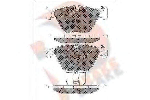 R BRAKE RB2065