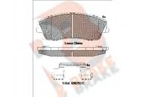 R BRAKE RB2067