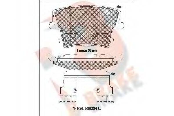 R BRAKE RB2069