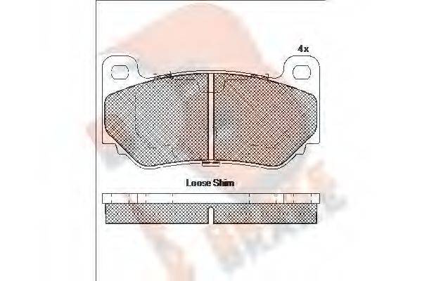 R BRAKE RB2071