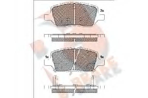 R BRAKE RB2083
