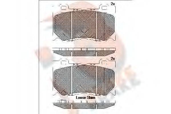 R BRAKE RB2089