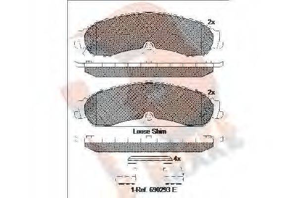 R BRAKE RB2097