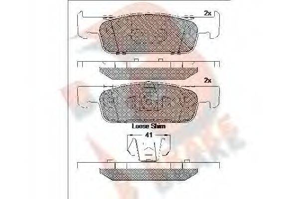 R BRAKE RB2115