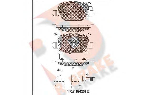 R BRAKE RB2128