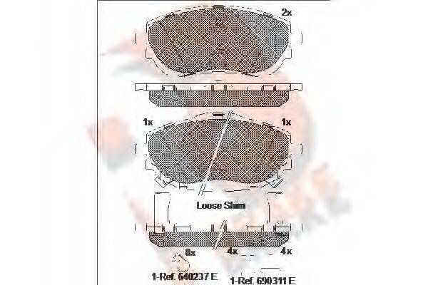R BRAKE RB2129