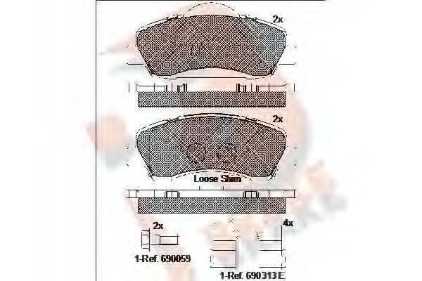 R BRAKE RB2131
