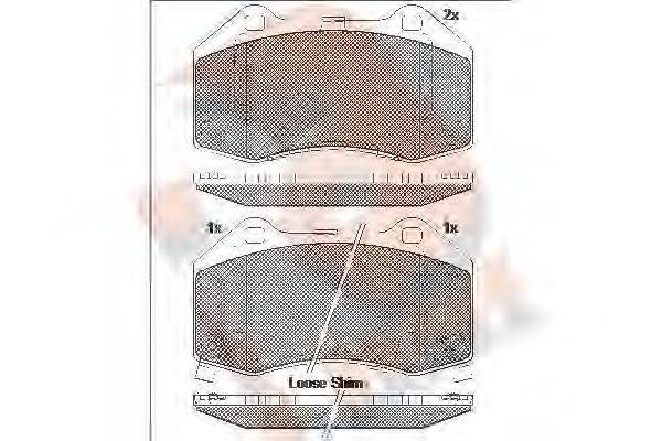 R BRAKE RB2132