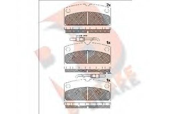 R BRAKE RB2133