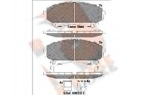R BRAKE RB2140