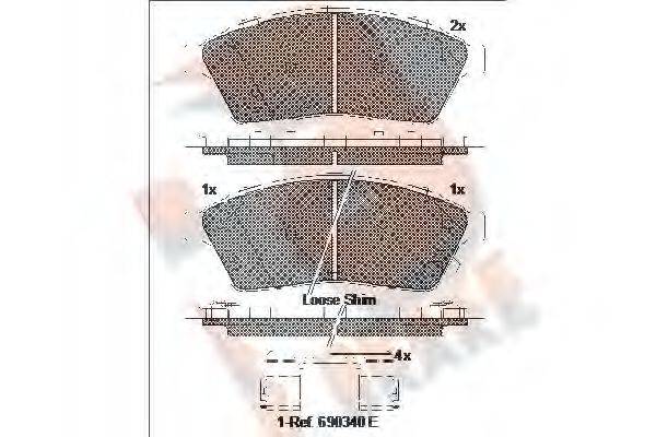 R BRAKE RB2143