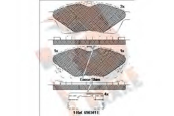 R BRAKE RB2144
