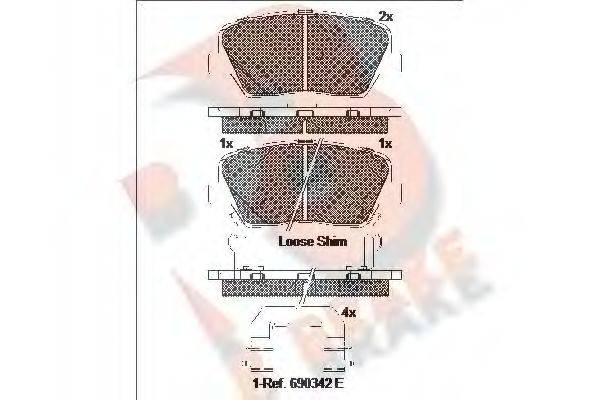 R BRAKE RB2147