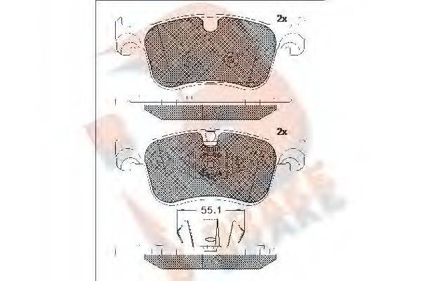 R BRAKE RB2158