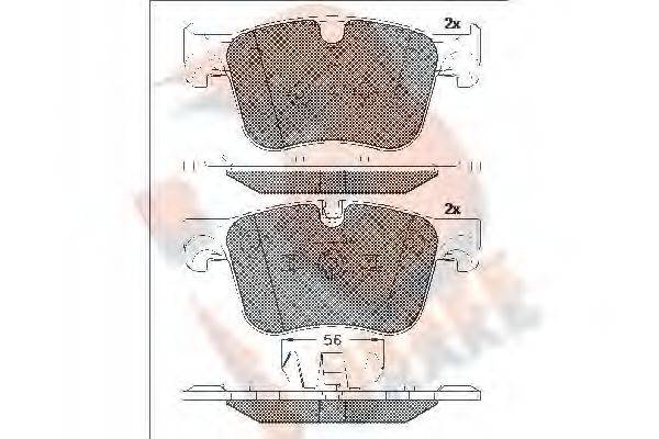 R BRAKE RB2166